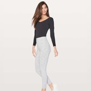 Lululemon Full Freedom long Sleeve Bodysuit with Scalloped Hems